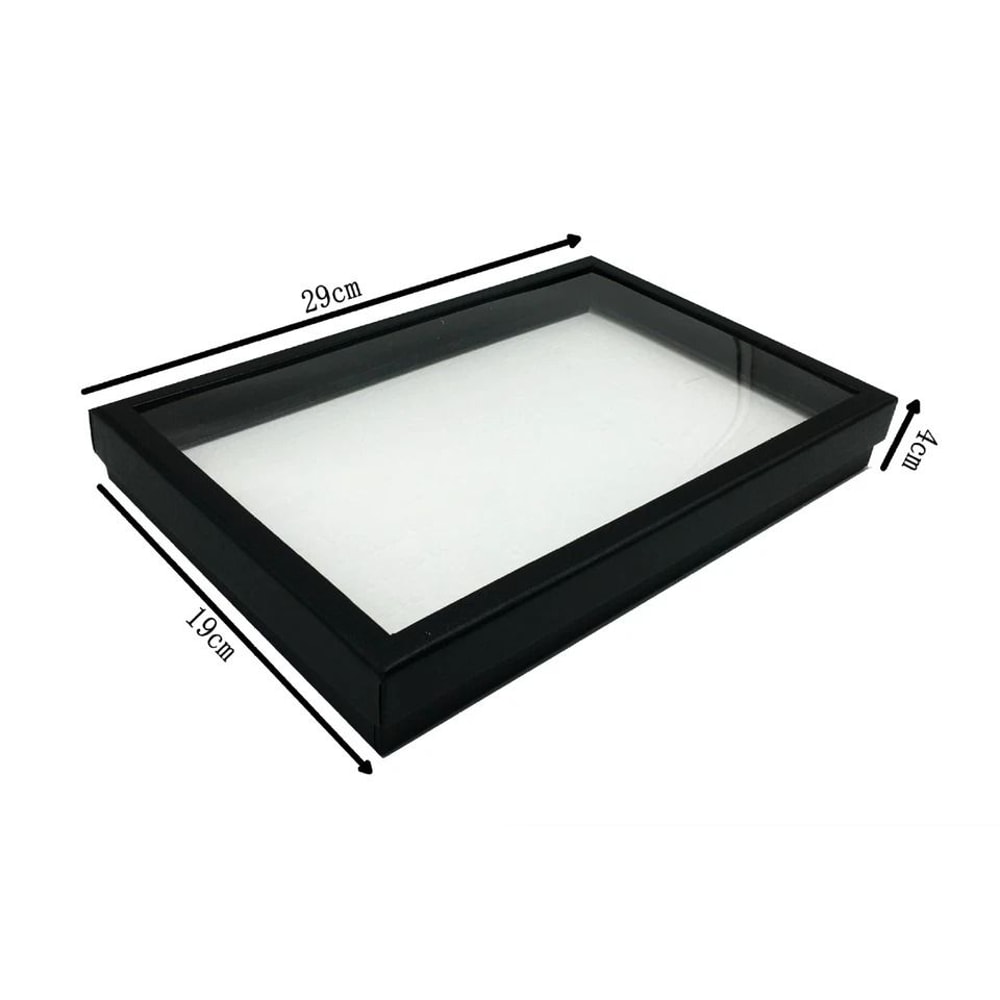 Jewelry Ring Display Organizer Tray Elegant Storage For Rings Earrings Stackable Storage Box Case 8