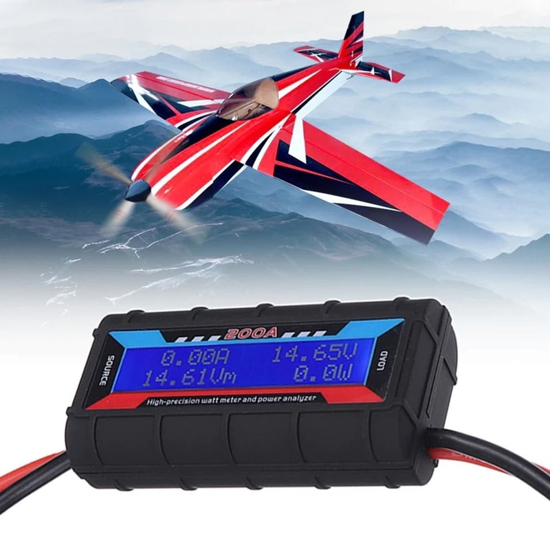 Digital LCD Volt Amp Meter Analyzer For RC Battery Solar Power 2