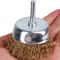 Crimped Carbon Steel Wire Wheel Cup Brush Set For Drill Attachments Ideal For Rust Removal Paint St 0