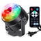 Premium LED Sound Activated Disco Ball Light With Remote Control Party Lights 12