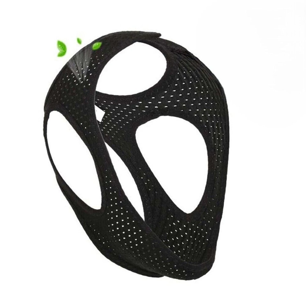 AntiSnoring Chin Strap For Sleep Apnea Snore Relief Jaw Support Belt 0