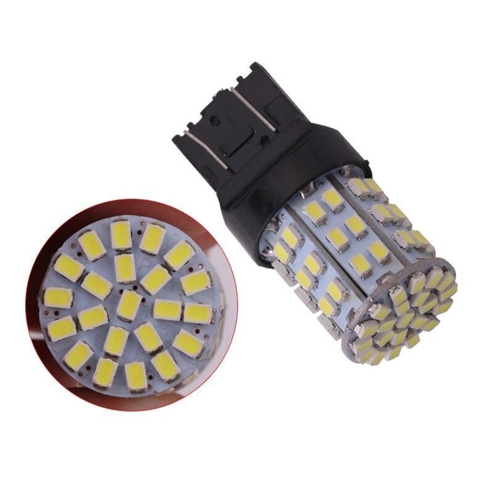 White Reverse Tail Brake Turn Signal DRL Light Bulbs With SMD For Automotive Lighting 9