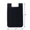Silicone Credit Card Holder For Cell Phones Adhesive Wallet Pocket Stickers In Black 3