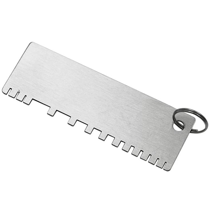 Stainless Steel Sheet Metal Wire Gauge Set For Precise Measurement 7