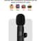 Wireless Lavalier Microphone For AndroidiPhone HighQuality PlugandPlay Audio Video Recording Mini