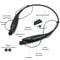 Bluetooth Neckband Wireless Headphones With Mic Stereo Earbuds Comfortable Lightweight And NoiseCa 1