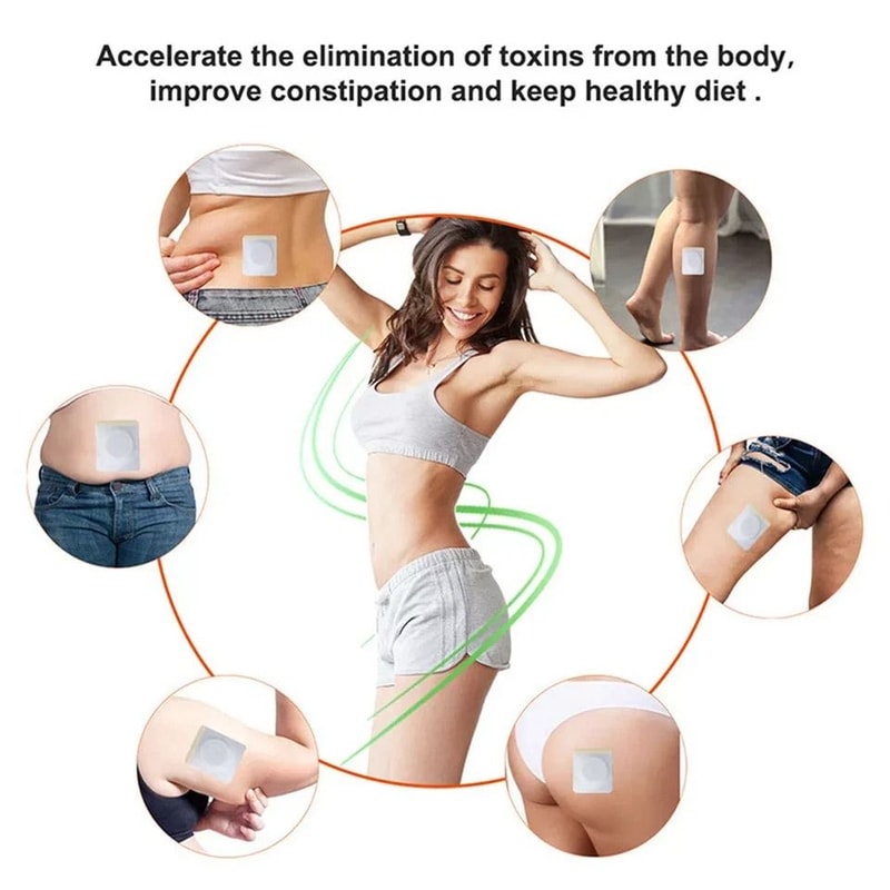 Slimming Patch For Weight Loss Detox Fat Burning Appetite Control Adhesive Pads 12