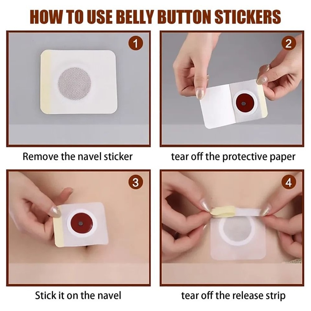 Slimming Patch For Weight Loss Detox Fat Burning Appetite Control Adhesive Pads 6