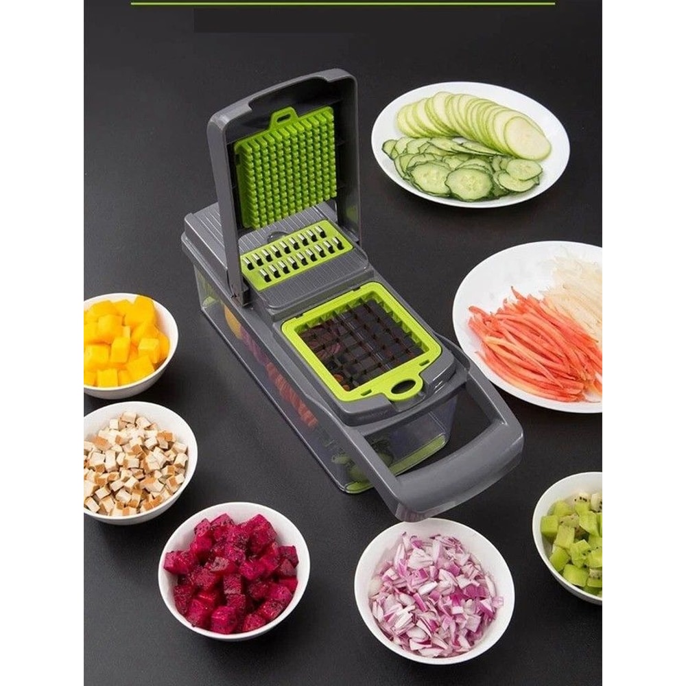 Vegetable Chopper And Vegetable Dicer Multi Blade Kitchen Prep Cutter 0
