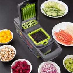vegetable chopper and vegetable dicer multi blade kitchen prep cutter