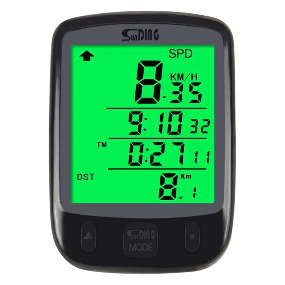 Wireless Bike Speedometer Waterproof Cycling Computer With LCD Display And Odometer 3
