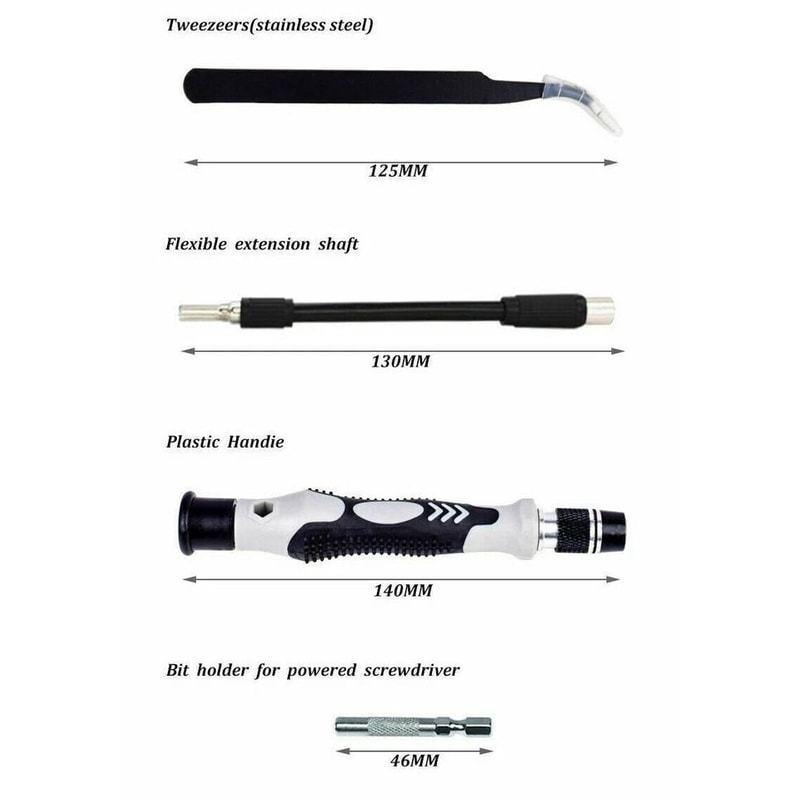 Precision Screwdriver Set Magnetic Screwdriver Bit Set Electronics Repair Kit 5