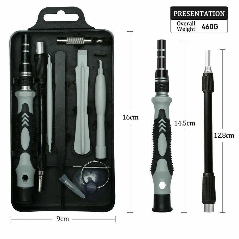 Precision Screwdriver Set Magnetic Screwdriver Bit Set Electronics Repair Kit 8