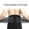 Premium Lower Back Support Brace For Lumbar Pain Relief Adjustable Waist Belt 17
