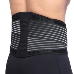 premium lower back support brace for lumbar pain relief adjustable waist belt
