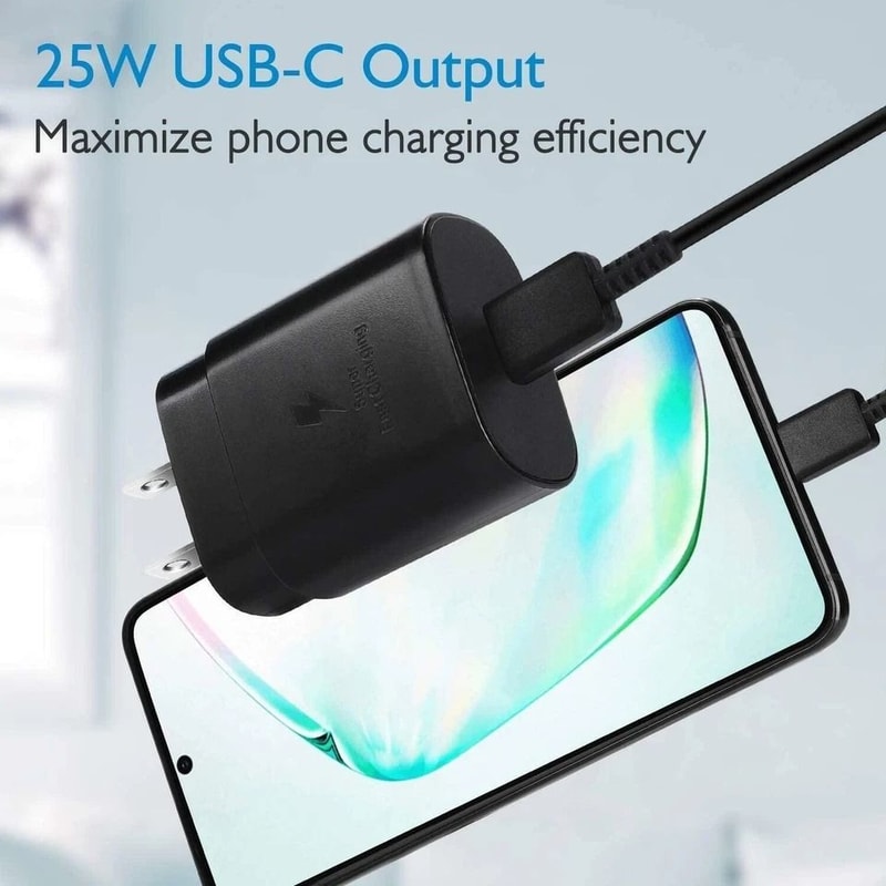 USB C Super Fast Wall Charger With Cable For Samsung Galaxy 1