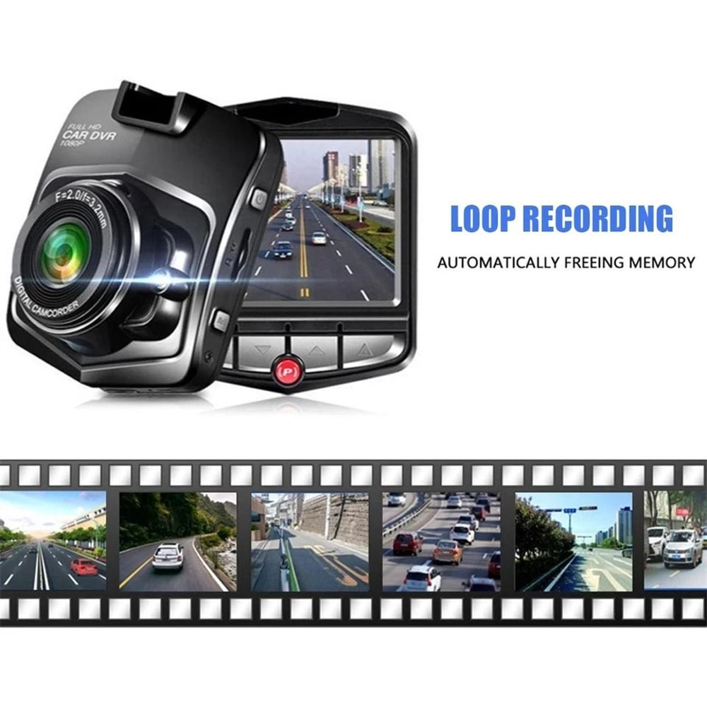 Premium Car Dashboard Camera With Night Vision And G Sensor Security 16