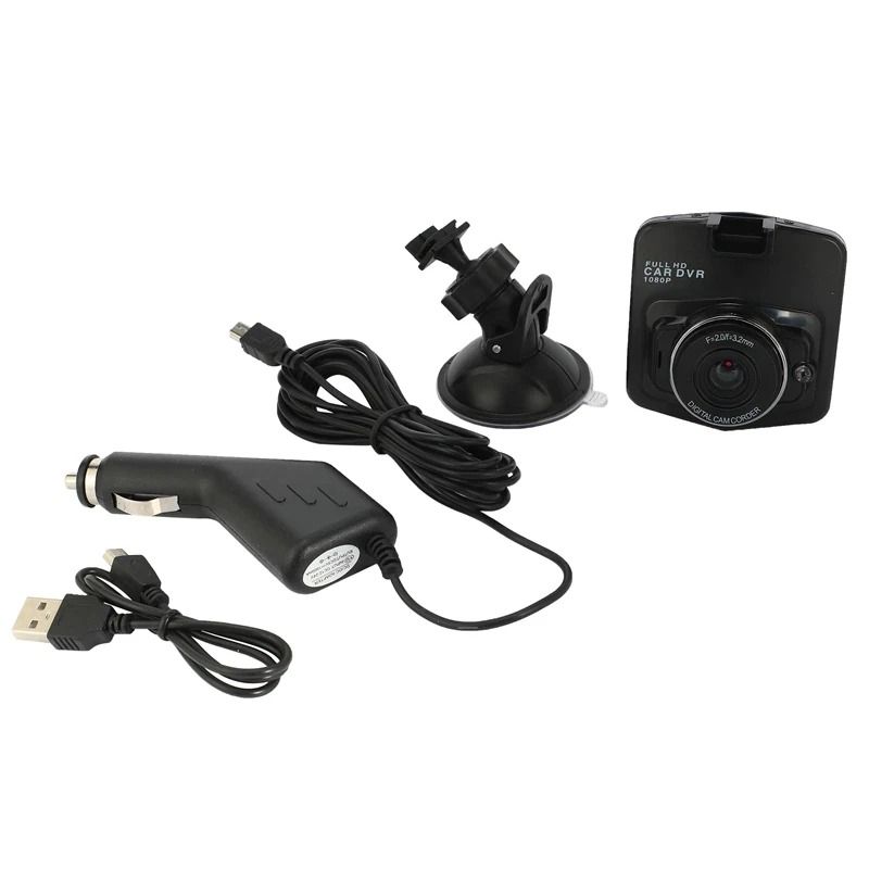 Premium Car Dashboard Camera With Night Vision And G Sensor Security 1