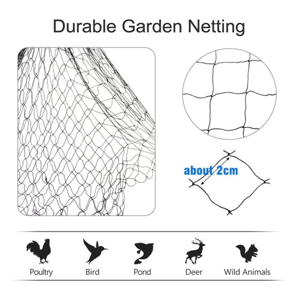 Durable Anti Bird Netting For Garden Plants Trees Fruits 3