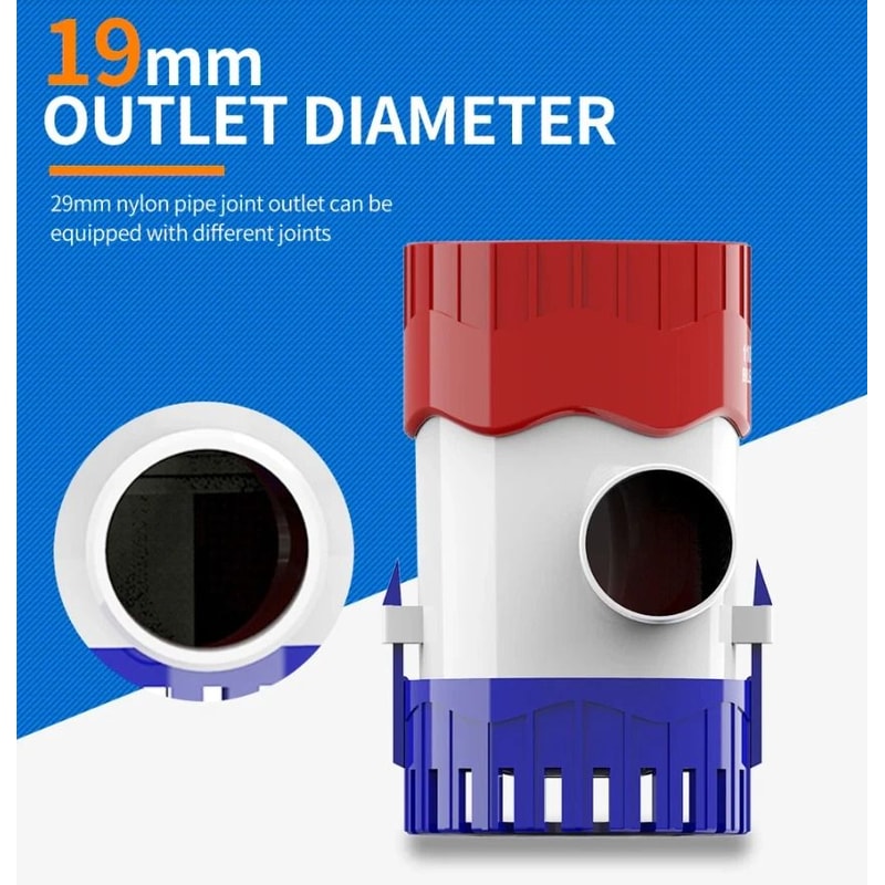 HighPerformance Electric Marine Bilge Pump For Boats 1