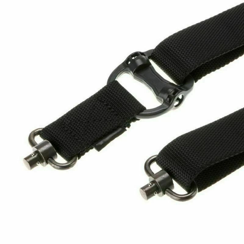 Tactical Quick Detach QD MultiMission Rifle Sling Adjustable Nylon Strap For Versatile Use 6
