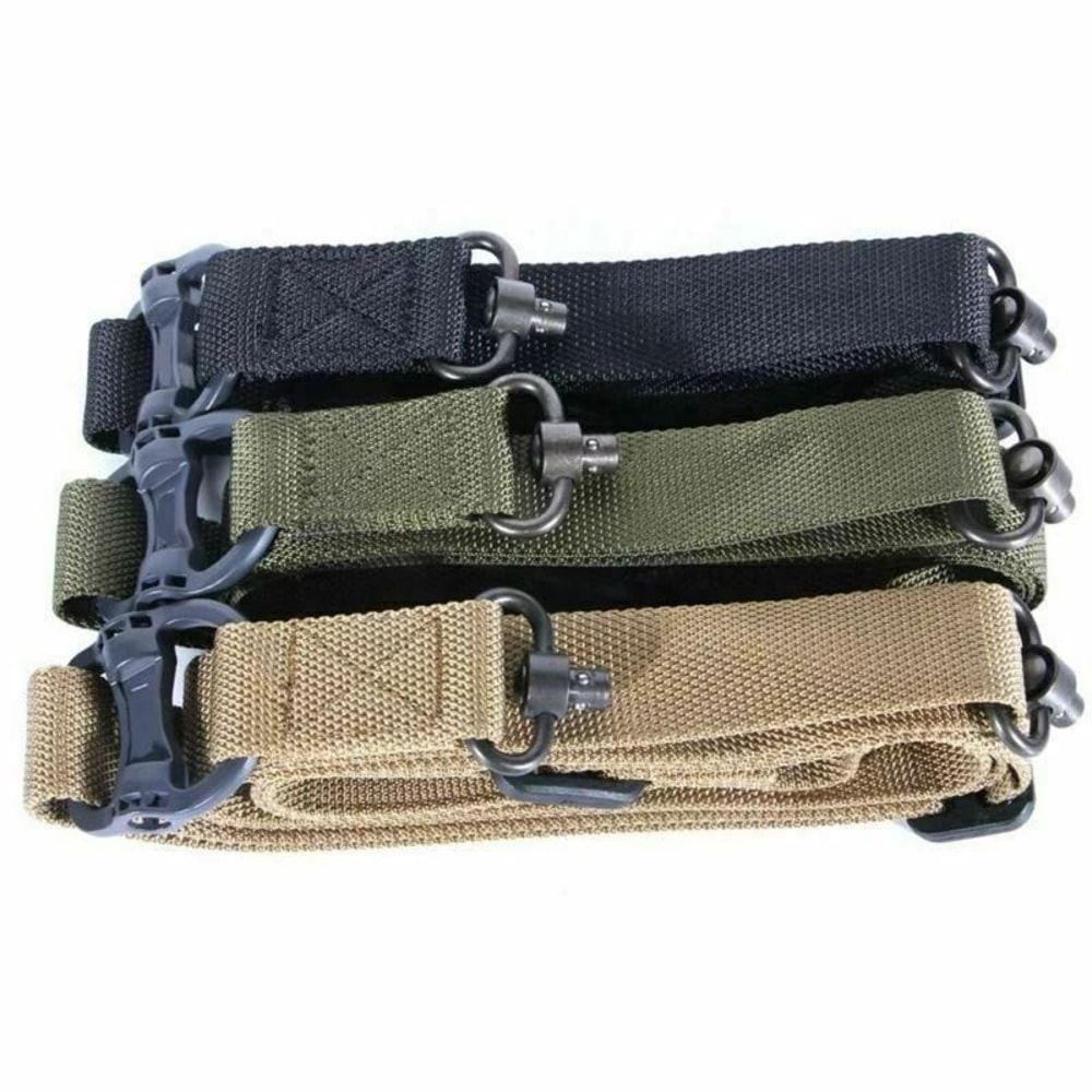Tactical Quick Detach QD MultiMission Rifle Sling Adjustable Nylon Strap For Versatile Use 10