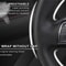 Genuine Leather DIY Car Steering Wheel Cover Antislip Custom Fit 2