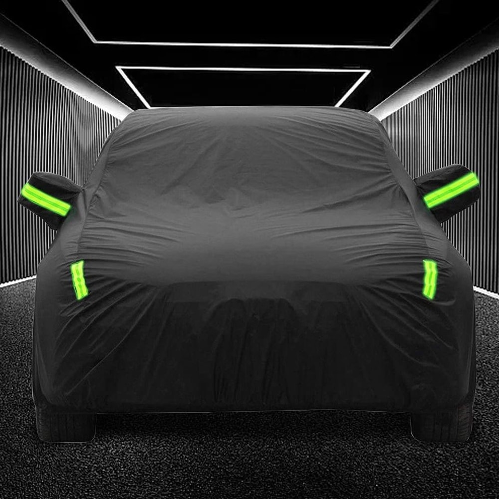 Universal Car Cover For AllWeather Protection Waterproof Sun Protection For Outdoor Vehicles Durabl 0