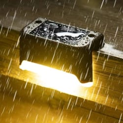 solar deck lights waterproof led step lamps for stairs & fence