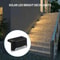 Solar Deck Lights Waterproof LED Step Lamps For Stairs Fence 5