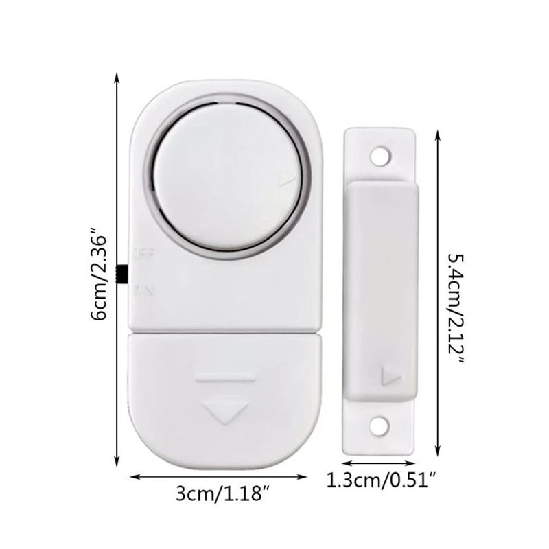 Wireless Magnetic Door And Window Burglar Security Alarm System 6