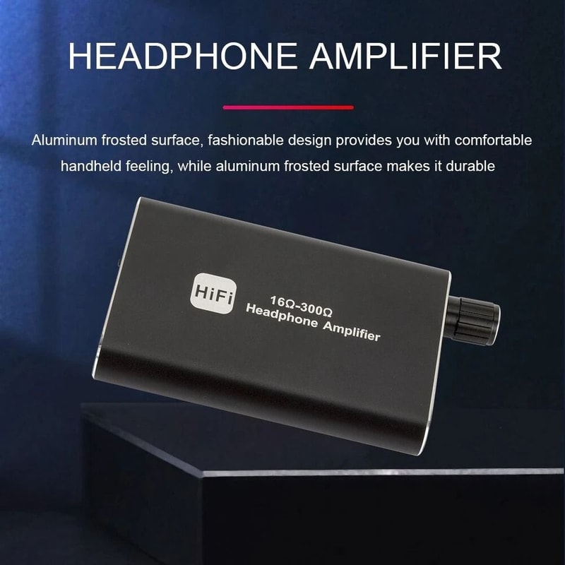 HiFi Headphone Amplifier Portable Amp With USB Audio Cable For HighQuality Sound 11