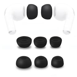 memory foam replacement ear tips for apple airpods pairs for comfortable