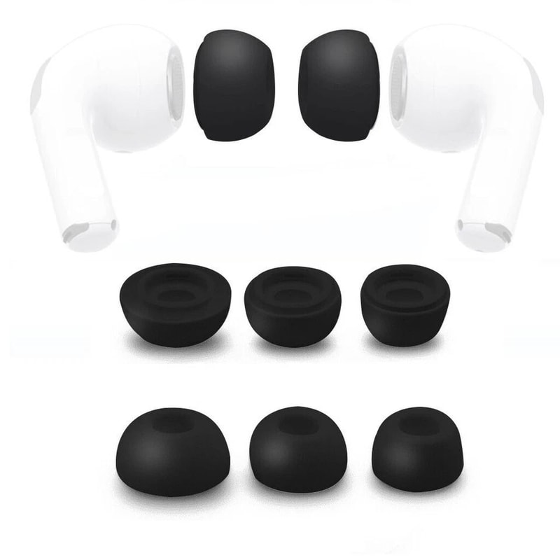 Memory Foam Replacement Ear Tips For Apple AirPods Pairs For Comfortable 0