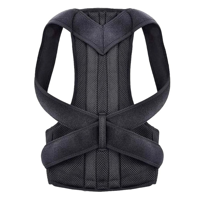Adjustable Posture Corrector For Low Back Support Shoulder Brace Effective Pain Relief For Men Wo