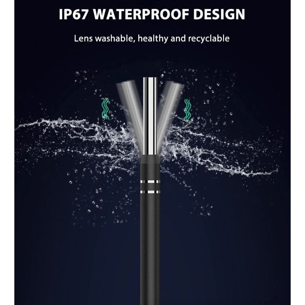 LED Ear Endoscope Otoscope Camera With Adjustable LED Lights HD Ear Wax Cleaning Tool Kit For Safe 10