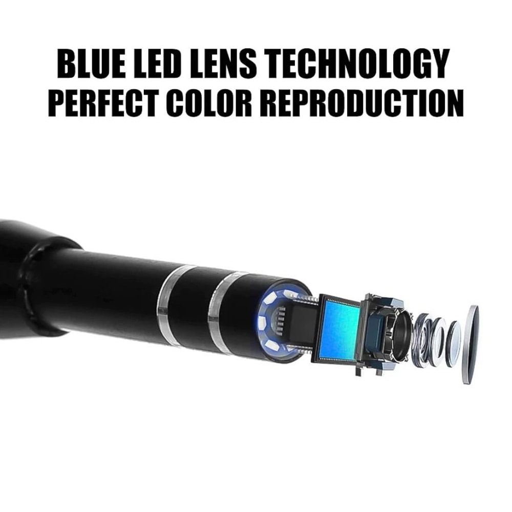 LED Ear Endoscope Otoscope Camera With Adjustable LED Lights HD Ear Wax Cleaning Tool Kit For Safe 16