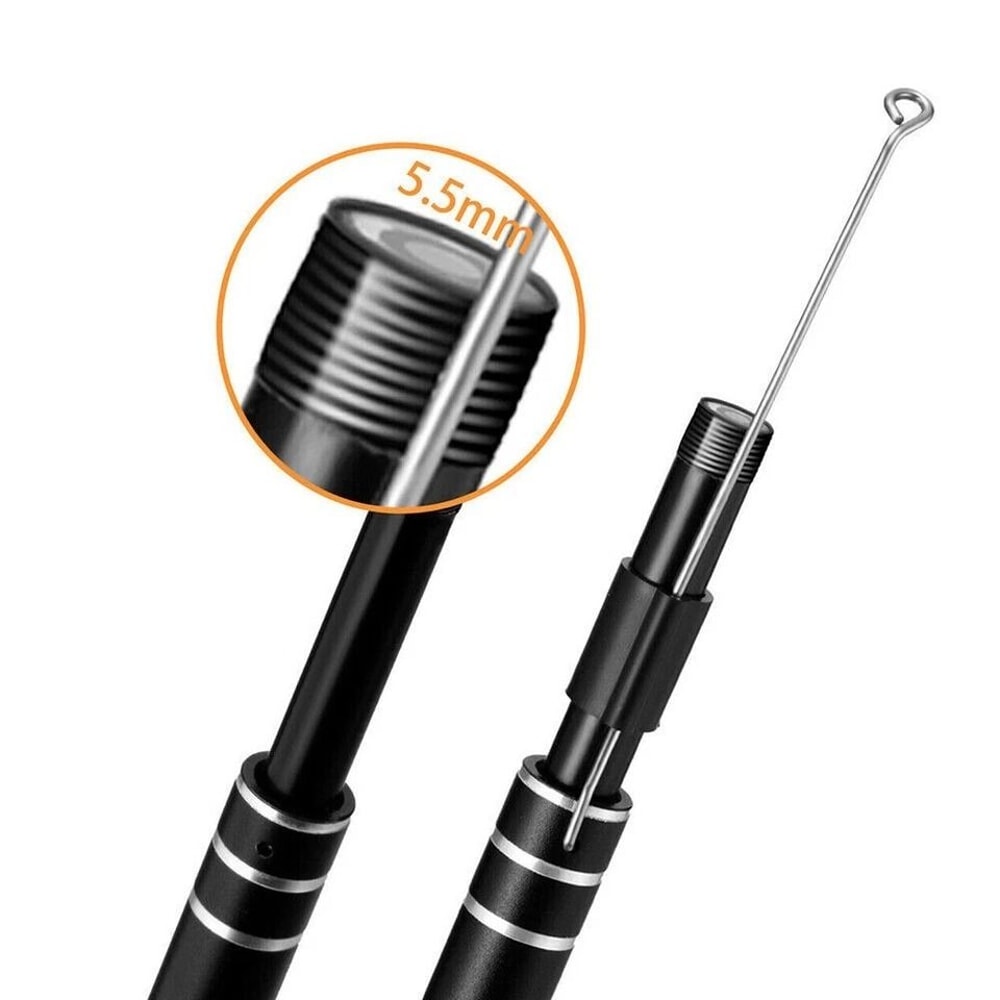 LED Ear Endoscope Otoscope Camera With Adjustable LED Lights HD Ear Wax Cleaning Tool Kit For Safe 18