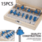 Piece Tungsten Carbide Router Bit Set For Precision Woodworking 10