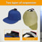 Baseball Cap Hat Rack Wall Door Hanger Holder Hooks Adhesive Storage Organizer 2