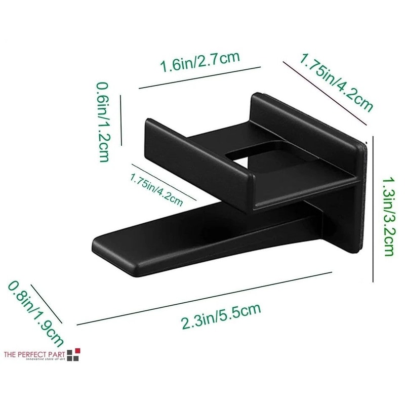 Baseball Cap Hat Rack Wall Door Hanger Holder Hooks Adhesive Storage Organizer 14