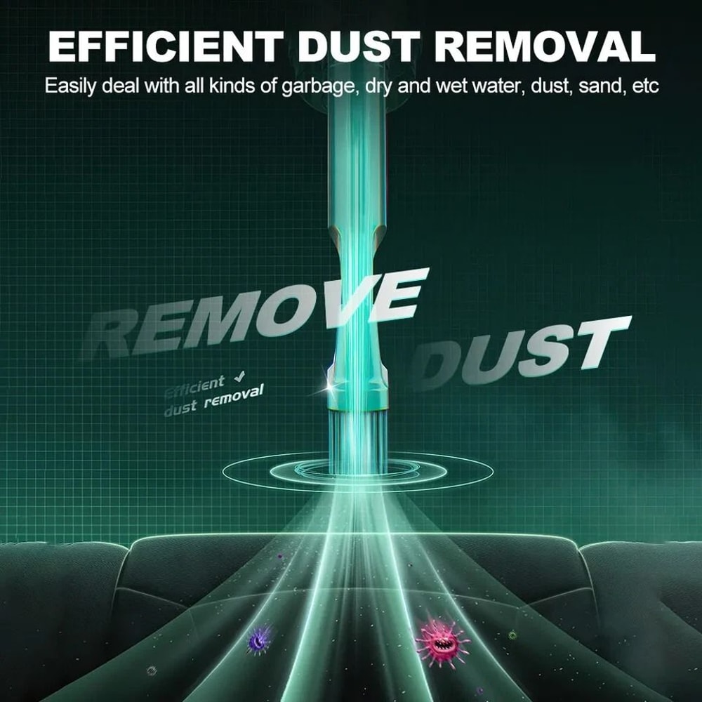 Cordless Handheld Vacuum Cleaner Mini Portable Wireless For Car Home Cleaning 8