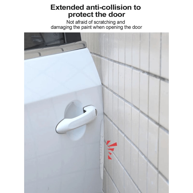 Premium Universal Car Door Edge Guard Protection Strips Anti Scratch Anti Collision Set 12