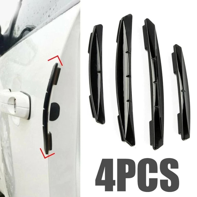 Premium Universal Car Door Edge Guard Protection Strips Anti Scratch Anti Collision Set 7