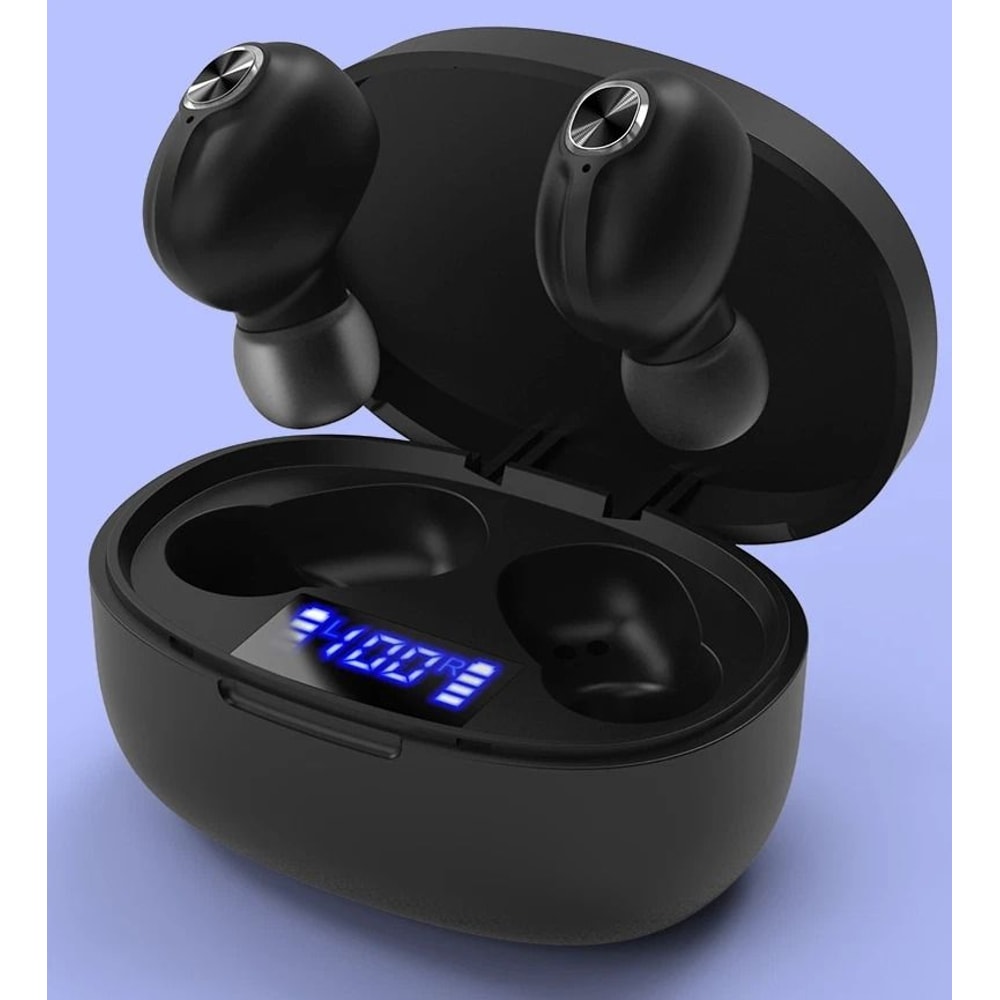Premium Bluetooth Wireless Earbuds With Noise Cancelling Waterproof TWS Earphones 15
