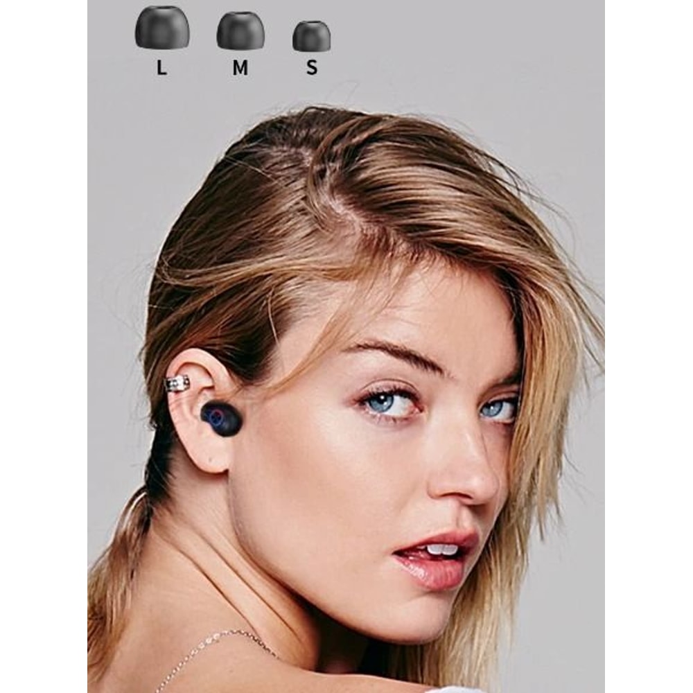 Premium Bluetooth Wireless Earbuds With Noise Cancelling Waterproof TWS Earphones 16