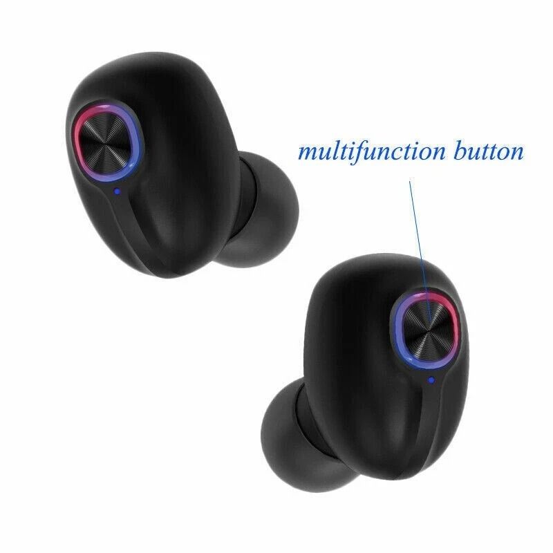 Premium Bluetooth Wireless Earbuds With Noise Cancelling Waterproof TWS Earphones 2