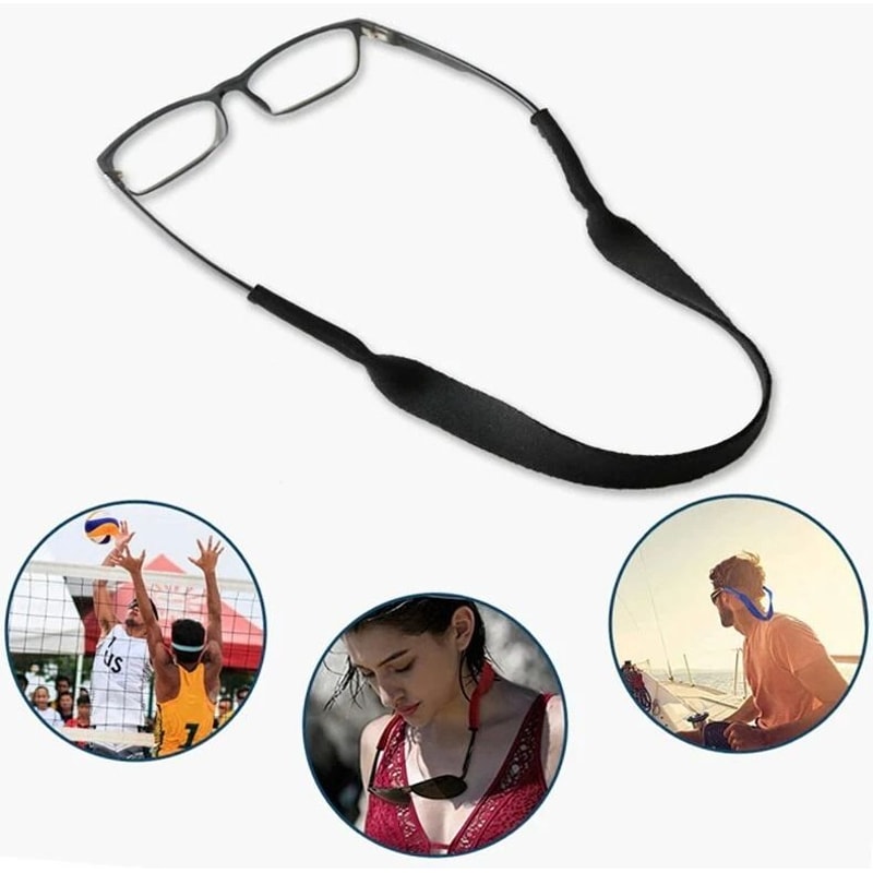 Sunglasses Lanyard Neck Strap For Sports Eyeglasses Elastic Eyeglass Holder 8
