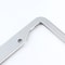 Stainless Steel Chrome License Plate Frame With Screw Caps Rustresistant Universal Fit 6