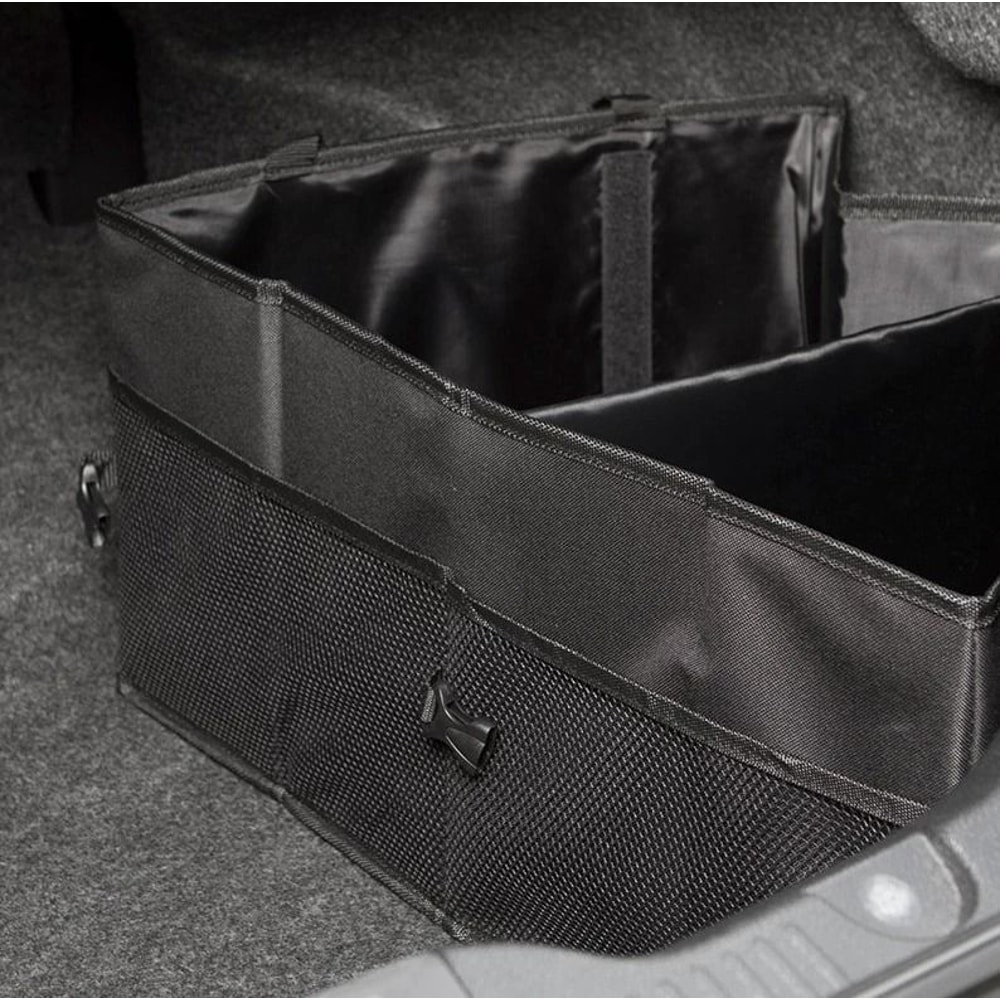 Premium Trunk Cargo Organizer Collapsible Storage Bin For Cars Trucks And SUVs 8